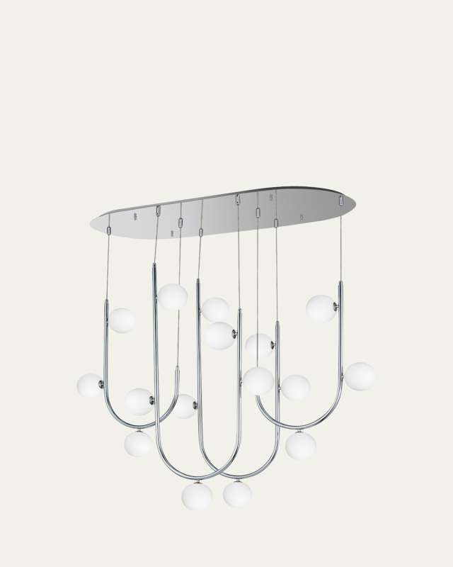 x Nina Magon design from Studio M Contour 16-Light Cord Hung Pendant 4000K